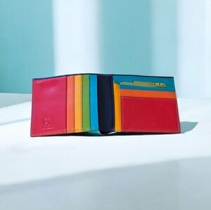 Mywalit Colorful Napa Leather Bifold Wallet